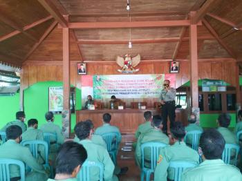 TMMD 110 Tambakrejo, Satlinmas Ngrancang Dapat Pembinaan Dari Satpol PP Bojonegoro